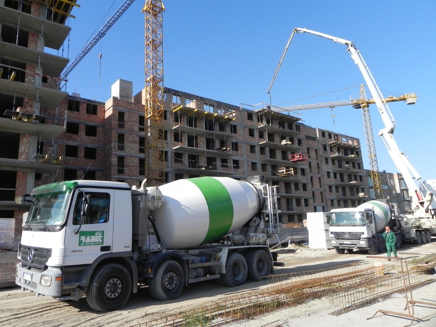 Podawanie betonu pompa